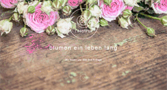 Desktop Screenshot of blumen-rosenrot.at
