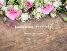 Tablet Screenshot of blumen-rosenrot.at